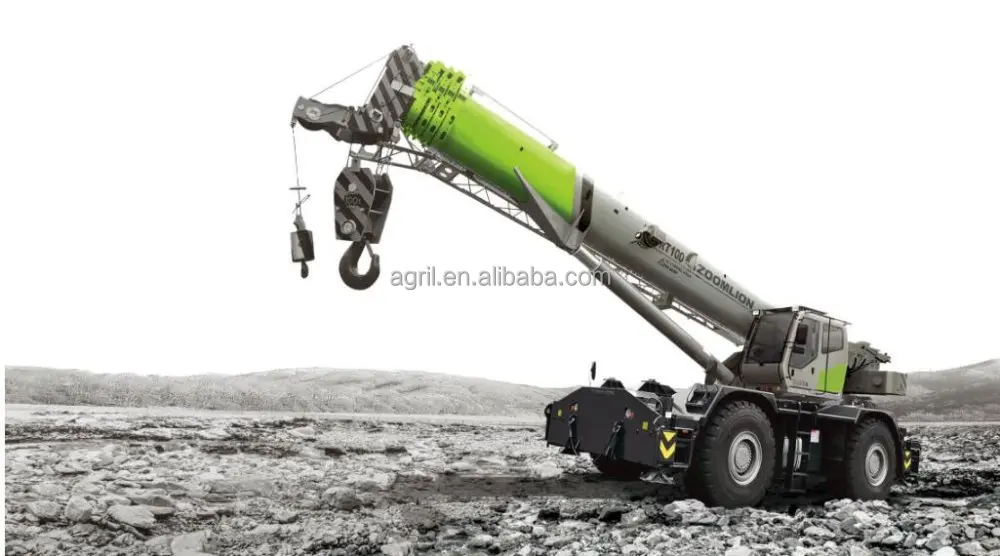 zoomlion rough terrain crane 80 ton 75 ton model RT75 with top quality and best price