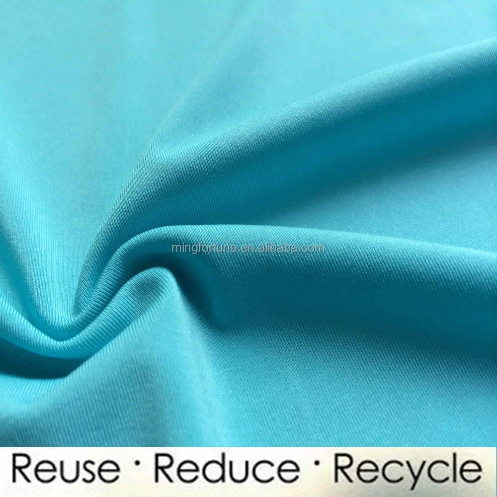 Good Strech 80% Recycled Yarn 20% Spandex Digital Printing RPET Recycled Polyester Recycle Fabric