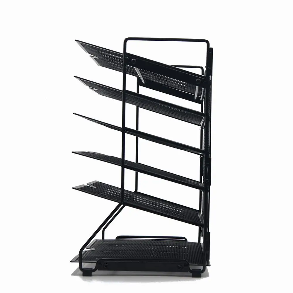 6 file organizer mesh desk organizer Steel office organization