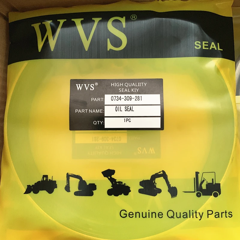 EXCAVATOR AXLE SHAFT SEAL ZGAQ-01266 0734-309-281 0734-309-401 FOR WHEEL EXCAVATOR R170W-7 R180W-9S R190W-9 R200W-7