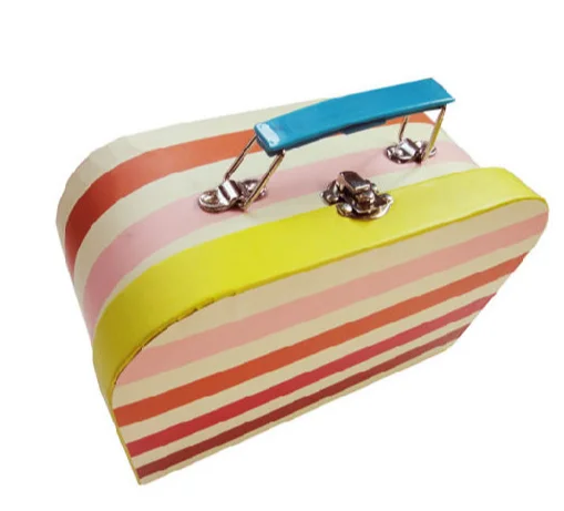 Chinese factory make cardboard suitcase bag suitcase box any size any design are welcome