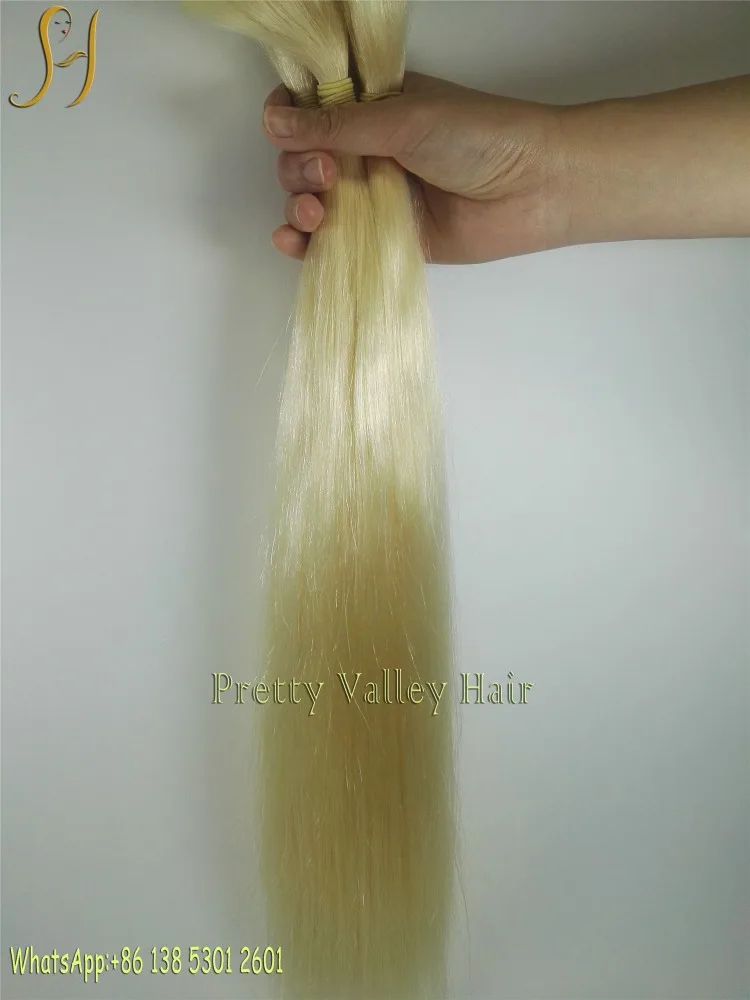 virgin cuticle aligned hair raw russian blonde hair