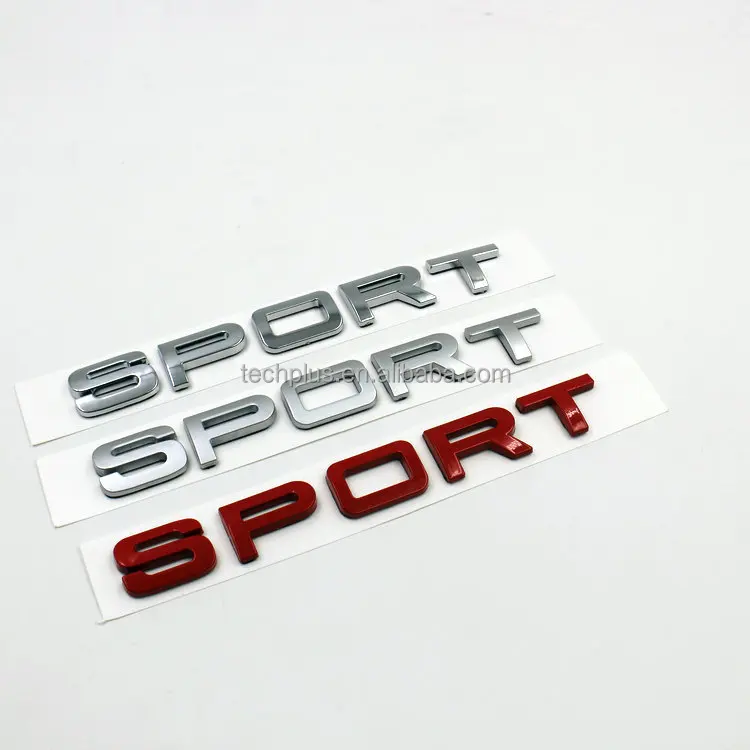 custom 3d chrome abs car logo signs emblem sticker