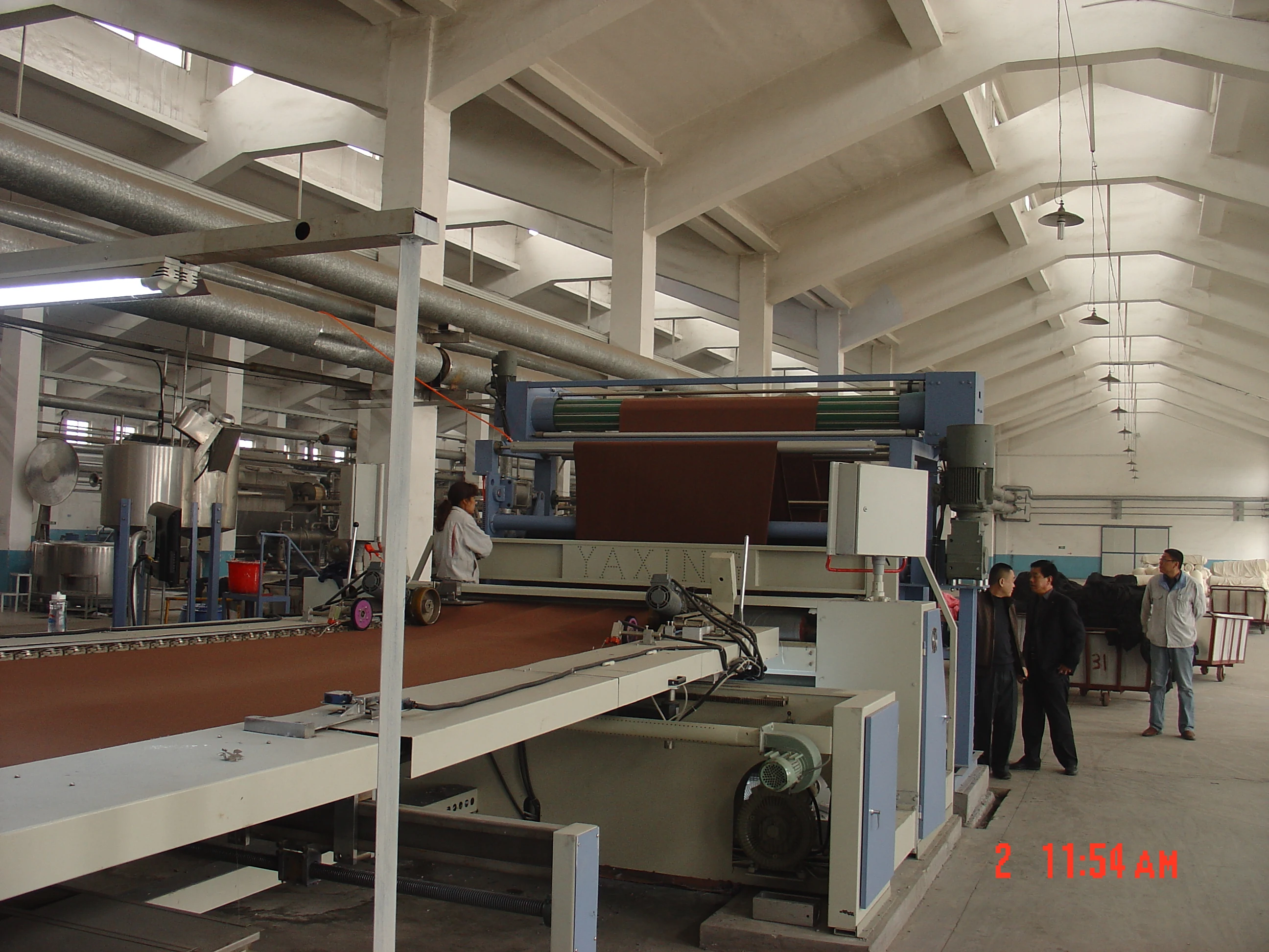 Textile Stenter heat setting finishing machine
