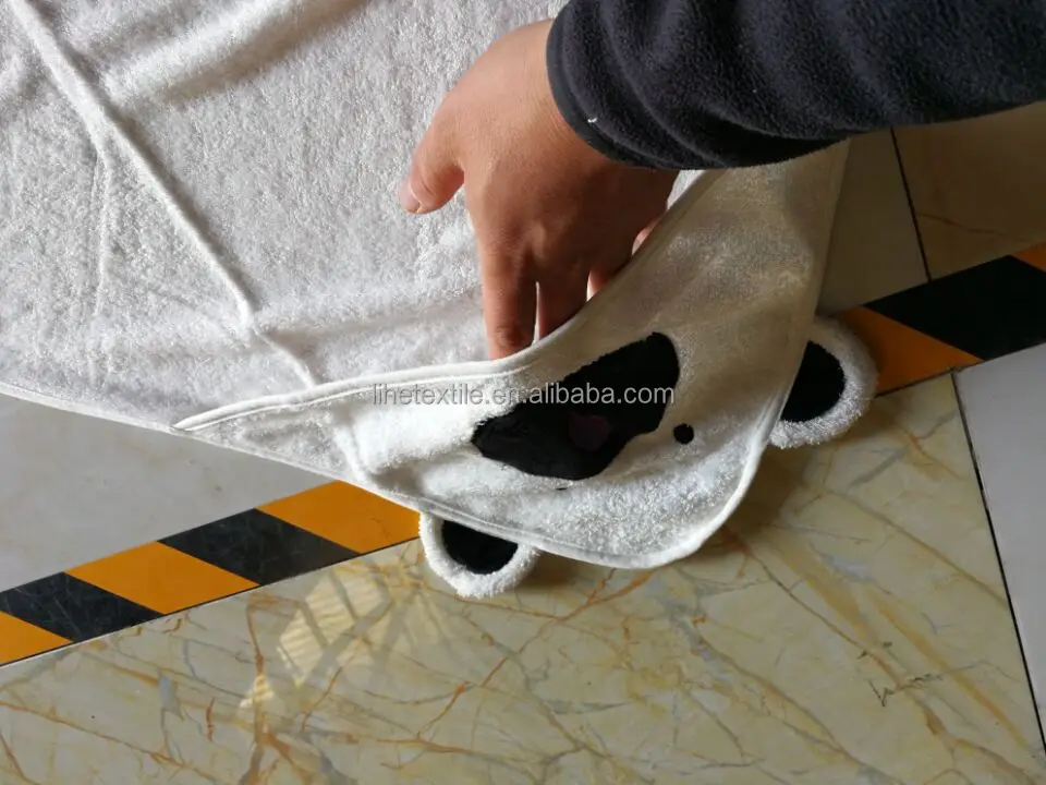High Quality Soft Wholesale Bamboo Baby Kids Hooded Towel