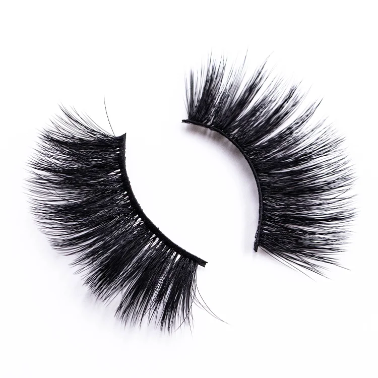 
Wholesale Premium 25mm Silk Faux Mink Eyelashes With Custom Packaging 