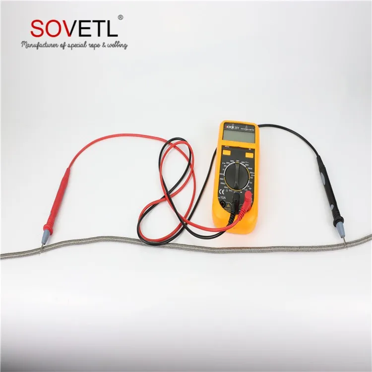 
Stainless Steel Braided Rope - Conductive,Anti static 