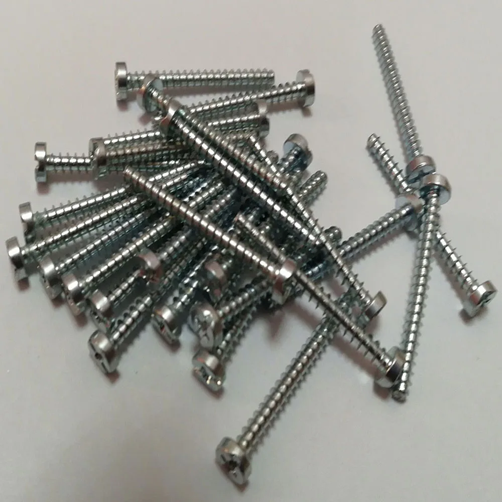 
M3.5 x 38 round head DIN7973 bronze finishing self-tapping screw 