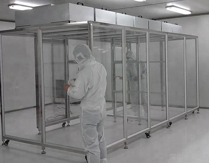 Prefab Modular clean room Project, ISO 5 Class 100 clean room