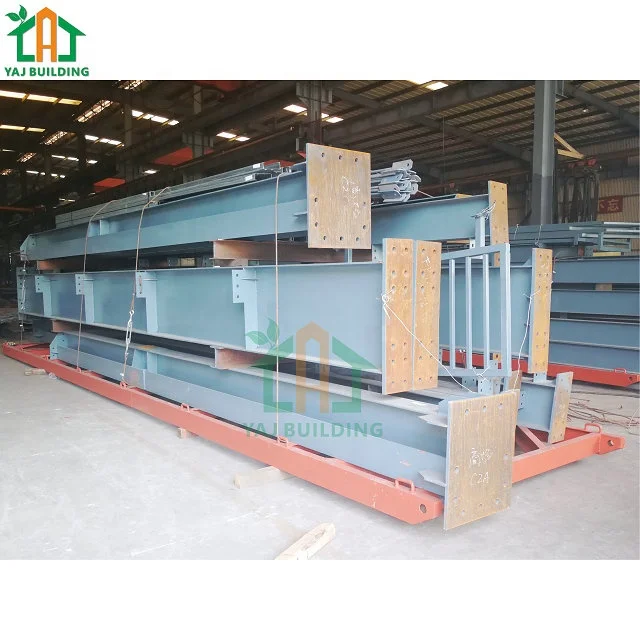 Large span structural steel fabrication building for warehouse