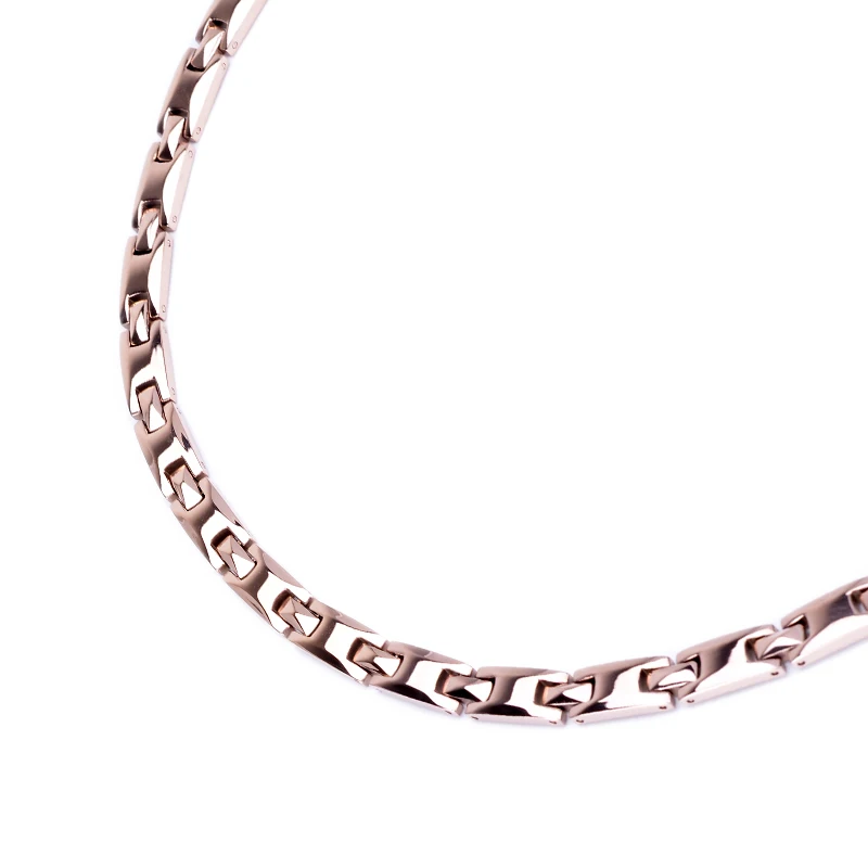 Wholesale Professional Supplier Stainless Steel Power Energy Jewelry 99.99% Pure Germanium Health Gold Necklace