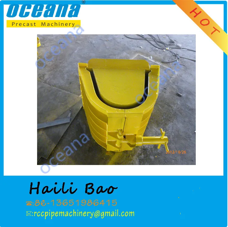 Concrete irrigation u channel machine, beton u-form-kanal machine, concrete drainage mold