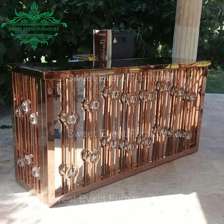 Fashion mirror nigh club bars , bar counter for banquet hotel use