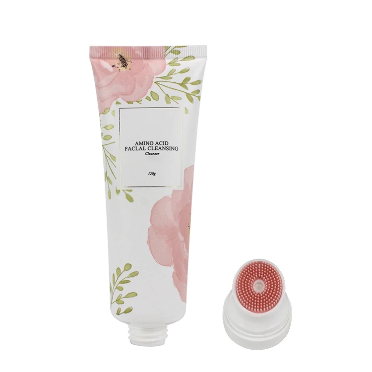 
Refillable Cosmetic Containers 100ml Squeeze Aluminum Plastic Sample Packaging Face Cream Moisturizer Body Lotion Tube 