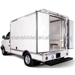 Mini refrigerator cold freezer transport truck 2.5 tonne GVW Refrigerated Box Vans for sale