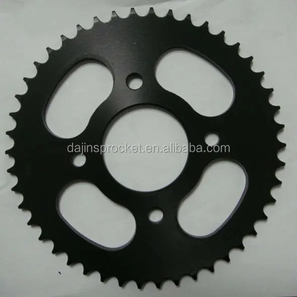 
1045# steel high quality motorcycle parts for shineray of material c45 carbon steel sprocket /motorcycle sprocket 428 15t 
