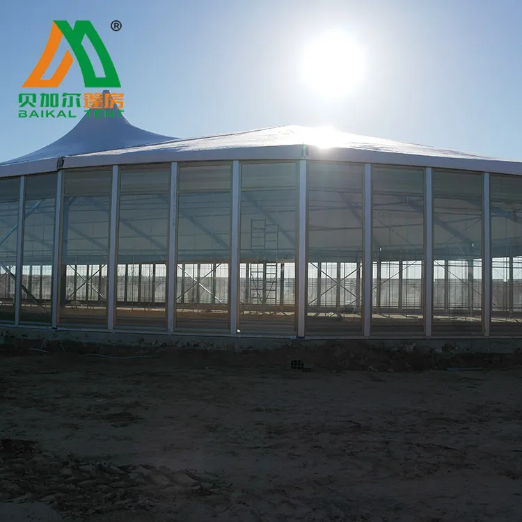 800 People Wedding and Party high peak marquee party tent