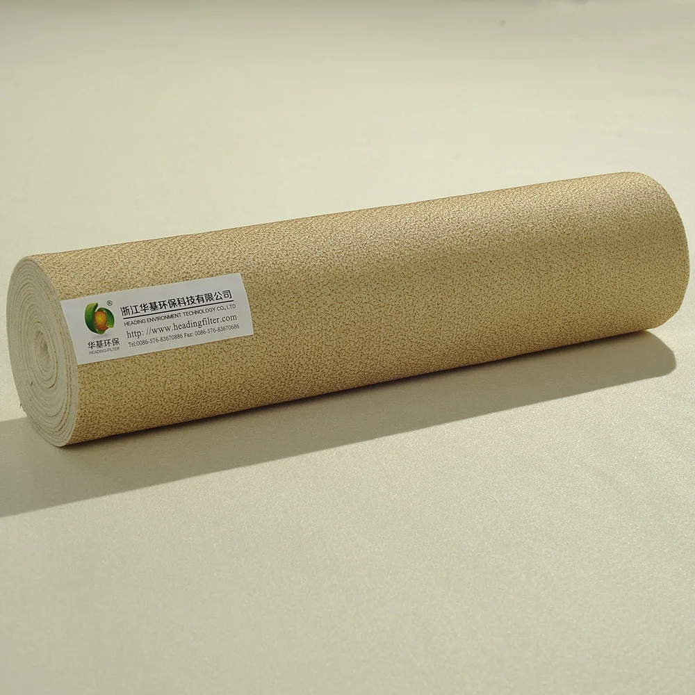 China Heading Nomex aramid filter cloth nonwoven needle felt for filter bag and air dust collector