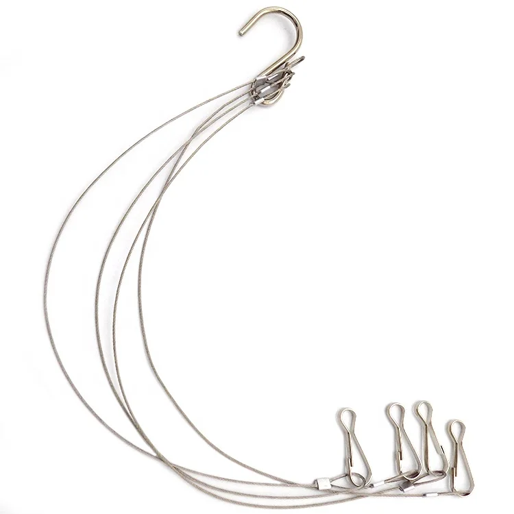 Customized steel wire hanging  lighting cable for indoor or outdoor lights