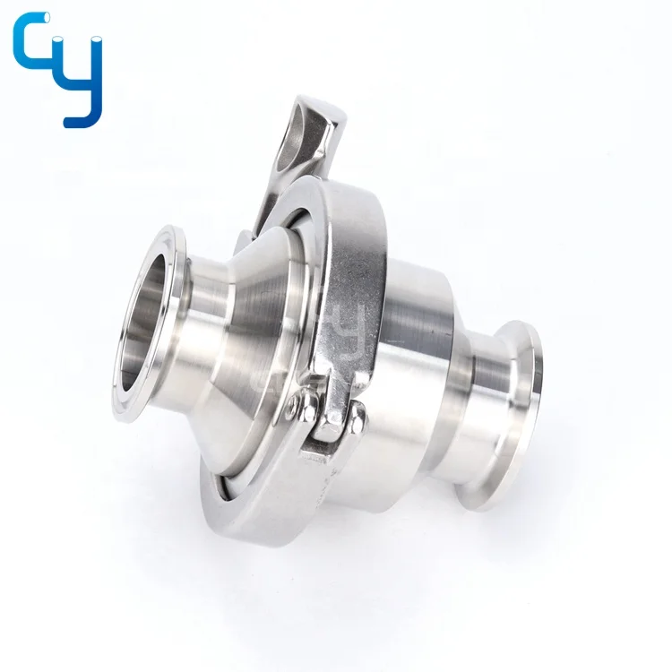 Зажим/сварка/резьба из нержавеющей стали 304 316L санитарный обратный клапан