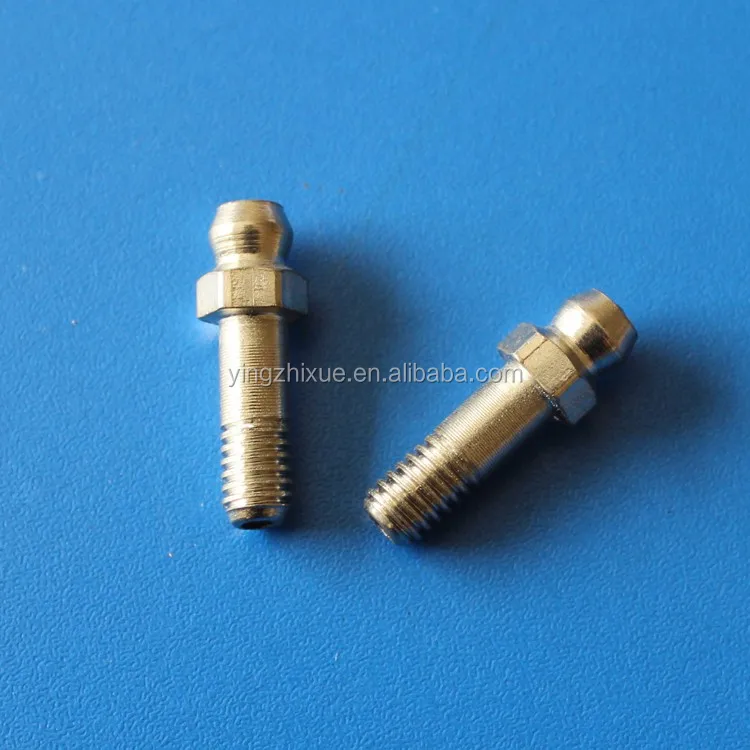 28mm long type grease gun nipple fitting alemtie m6 x 1 mm straight