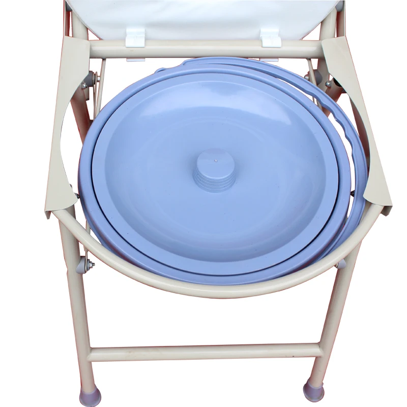 Rehabilitation Therapy elderly potty folding commode patient toilet chair price
