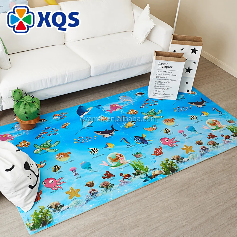 Most popular TPU heat pressed water proof foam floor mats for sale water proof