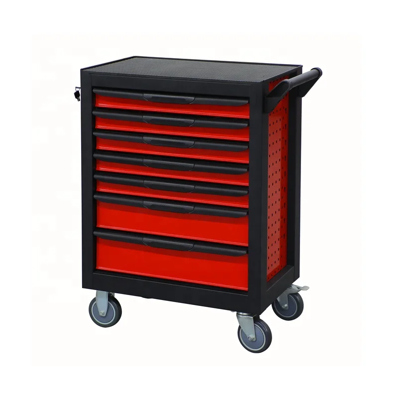 HF 660 Pcs Complete Tools Mechanic Tool Box Set in Trolley Tool Cabinet