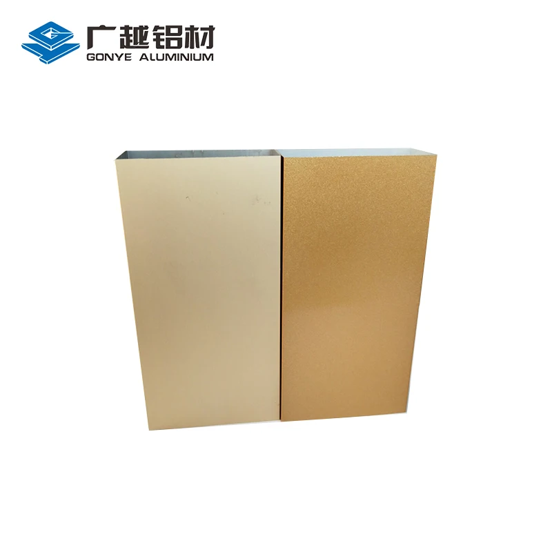 Delicate profiles aluminum 6061 t5 tube, profiles