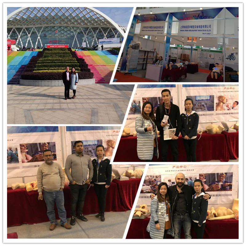 ADA-H2T medical science silicone materials human buttock model for injection training