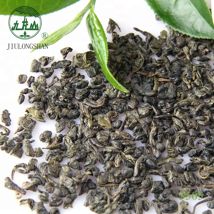 3505 China Te  Verde Irganico Green Tea Gunpowder Tea