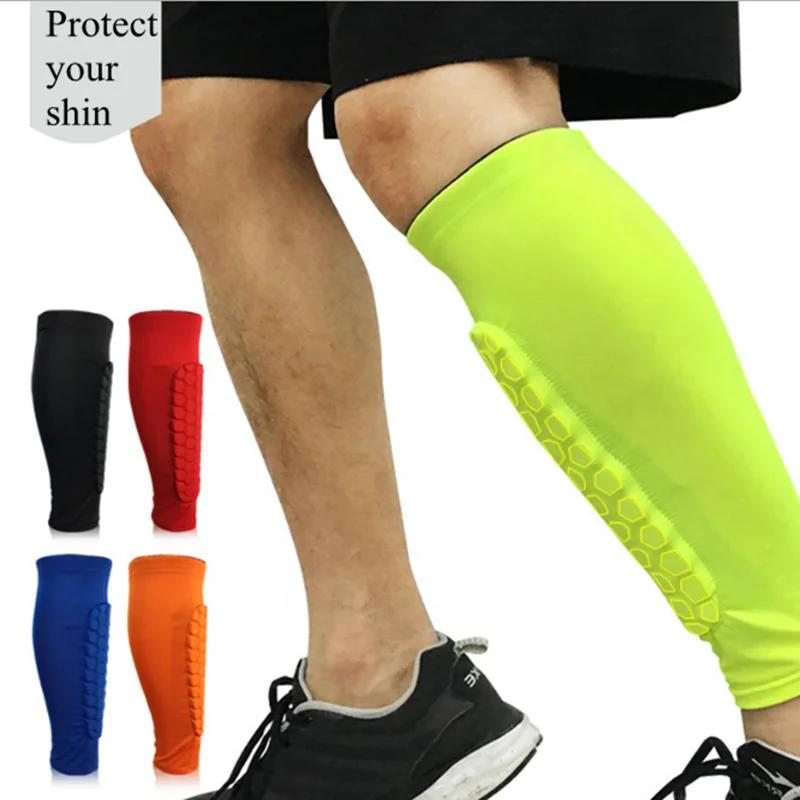Дышащие Мягкие голени для футбола во избежание травм