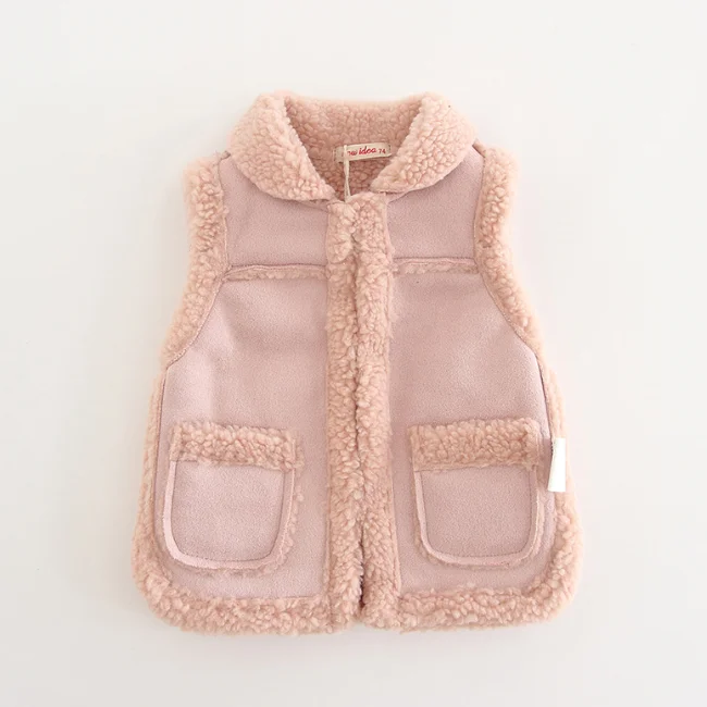 Зимний модный жилет PHB31149 для маленьких девочек, новейший дизайн 2019