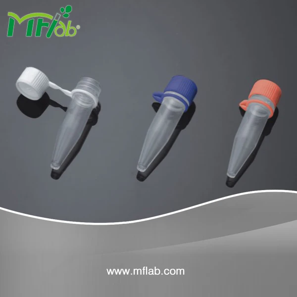 Laboratory Disposable Plastic 1.5ml Micro Centrifuge Tube Conical Bottom without Graduated