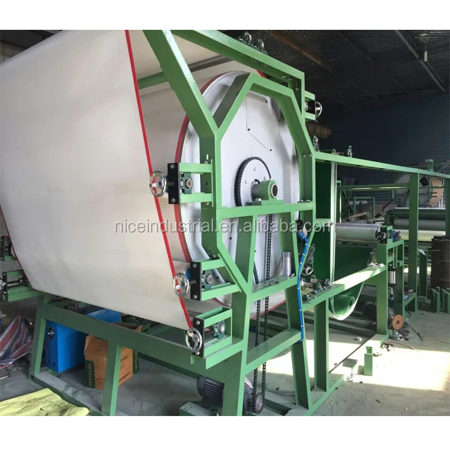 laminating machine for foam with fabric