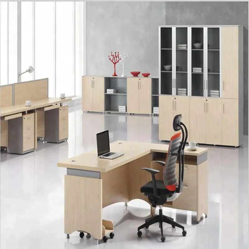 Executive Office Furniture Set Manager Working Bench Table