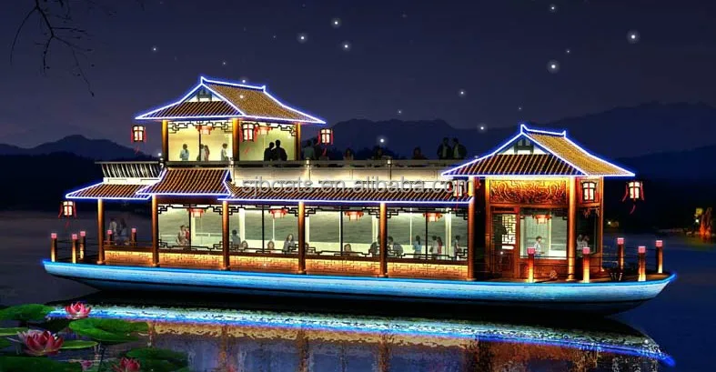 China passenger ferry house boats for sale