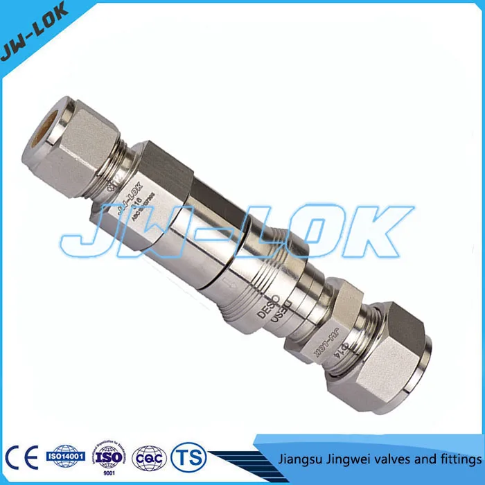 stainless steel hydraulic release water hose quick connector