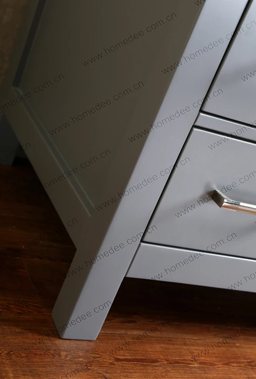 48 inch solid wood modern bathroom vanity