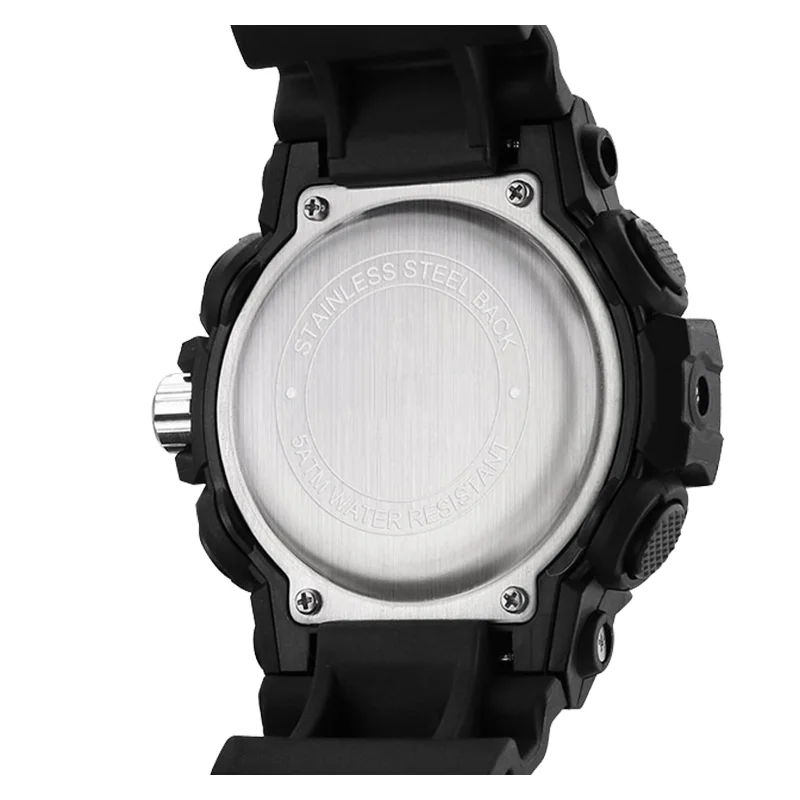 Relojes 50m Waterproof Digital Sport Watch for Men Digital Analog Watch