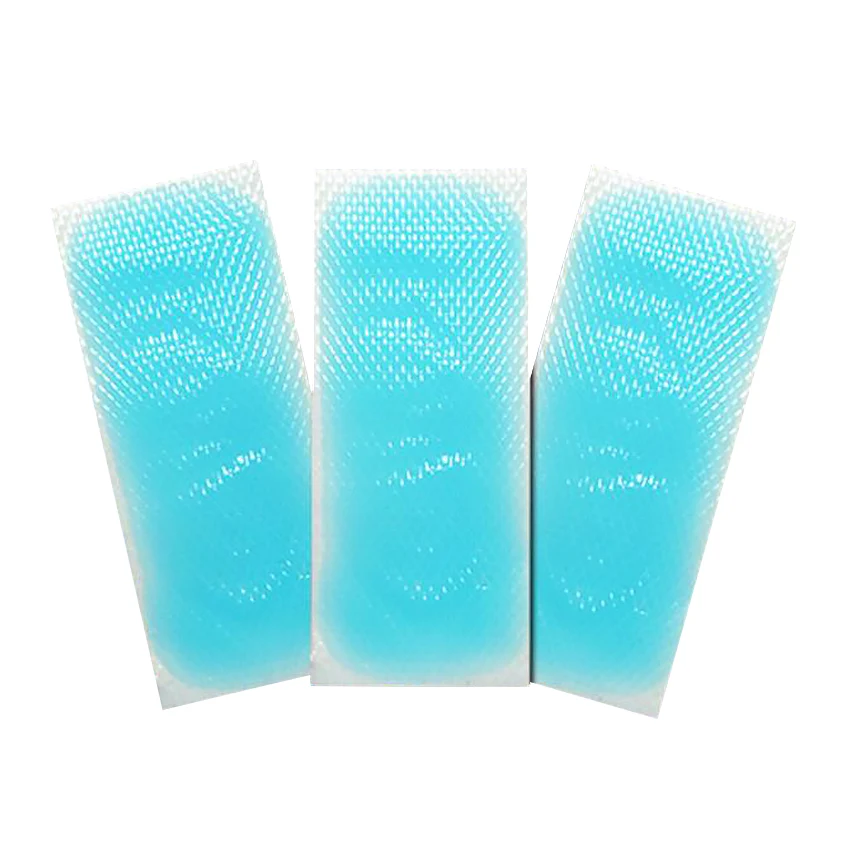 
disposable fever reducing cool gel pad blue sheet oem cooling hydrogel patch 