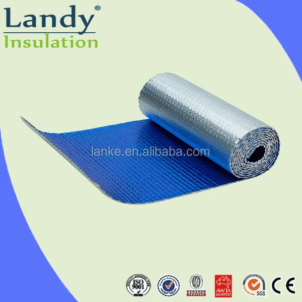 Waterproof Resistant Aluminum Foil Roofing Underlay Membrane Air Bubble Insulation Thermal Underlay