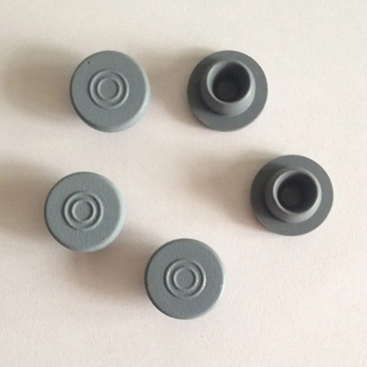 Luxury 10ml vial rubber medicine bottle stopper rubbers