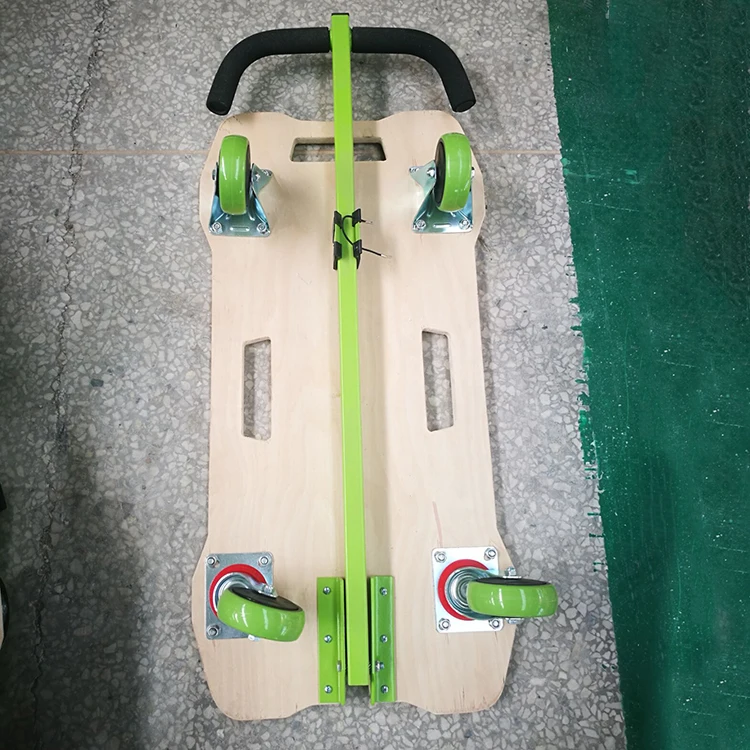 
Outdoor wooden foldable plant dolly 