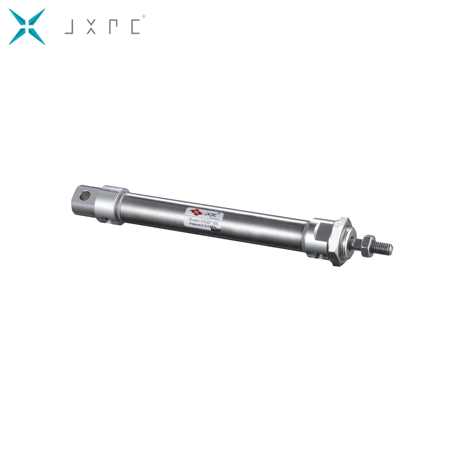 Нержавеющей стали пневматический мини цилиндр воздуха (MA16 * 50, MA32 * 100, MA40 * 125)