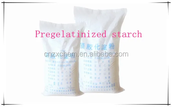
professional manufacturer tablets binding agent Pregelatinized starch 