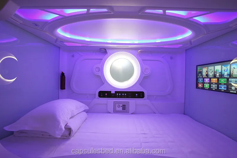 2015 fashionable sleep box hotel/sleep box capsule bed with factory price