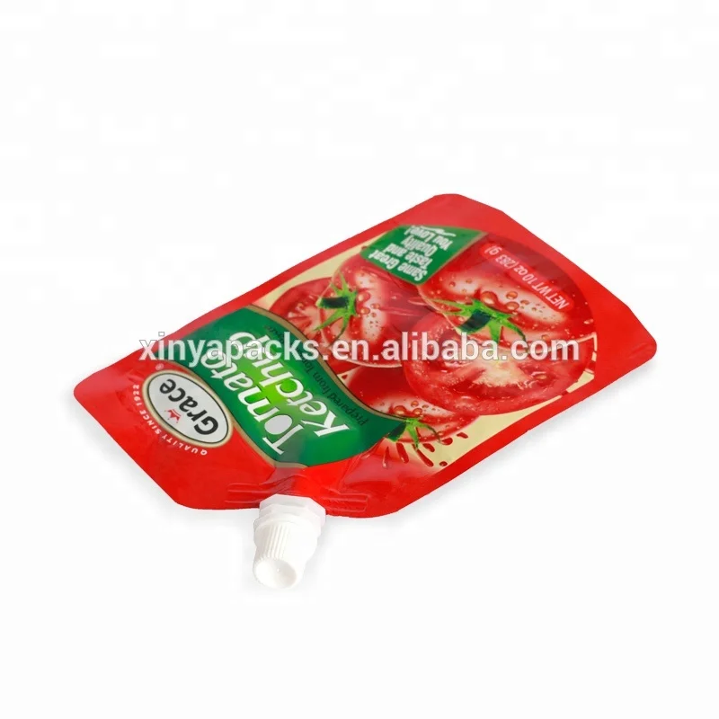 
Custom printed eco-friendly recycle mini food grade aluminum foil stand up plastic nozzle doypack pouch bag with spout/cap 