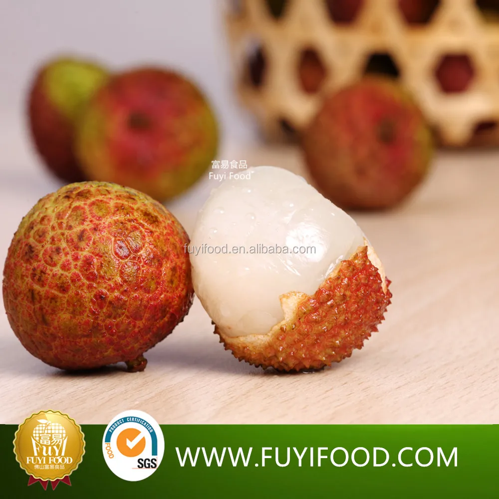 Fresh Litchi Lizhi Chinese fruit for export pass Global Gap