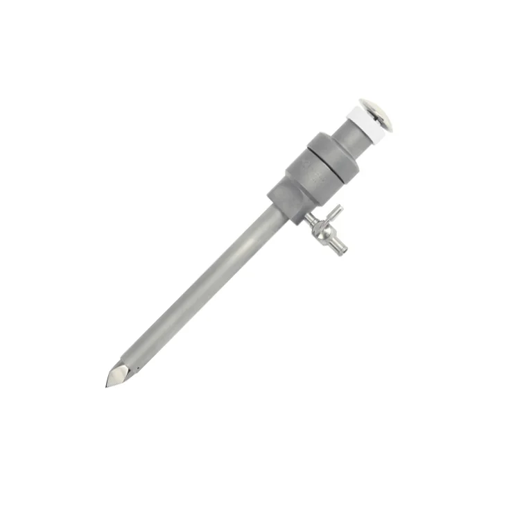 thread tube stainless steel reusable safe trocar kit 10mm for laparoscopy instrument